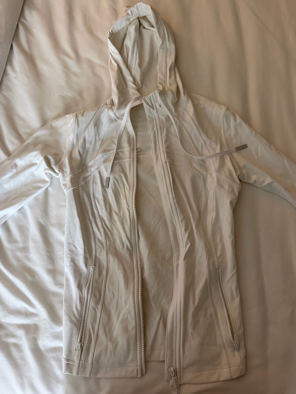 White Lululemon Zip Jacket
